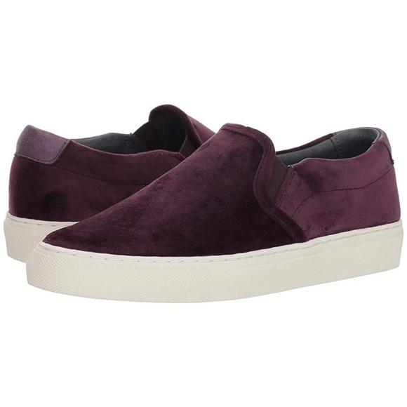 Burgundy skechers slip on Clearance